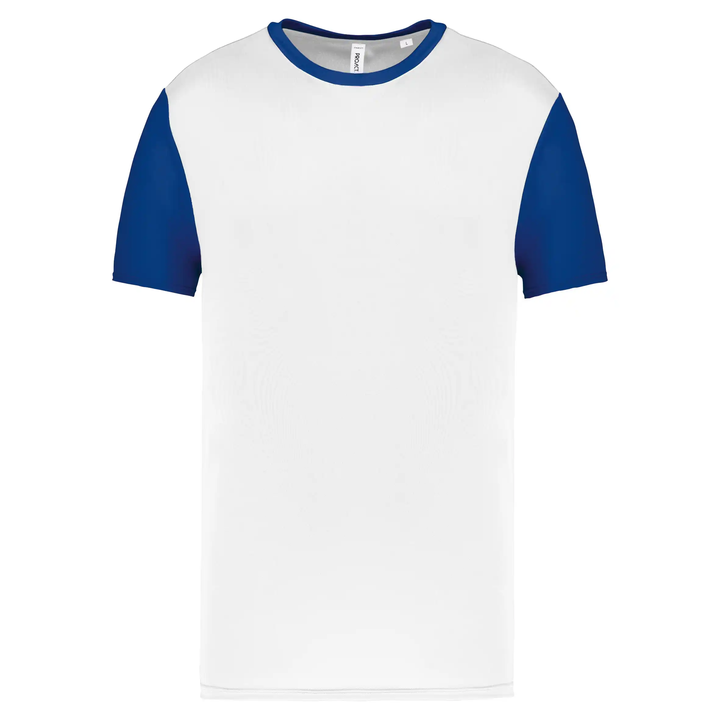 White / Dark Royal Blue