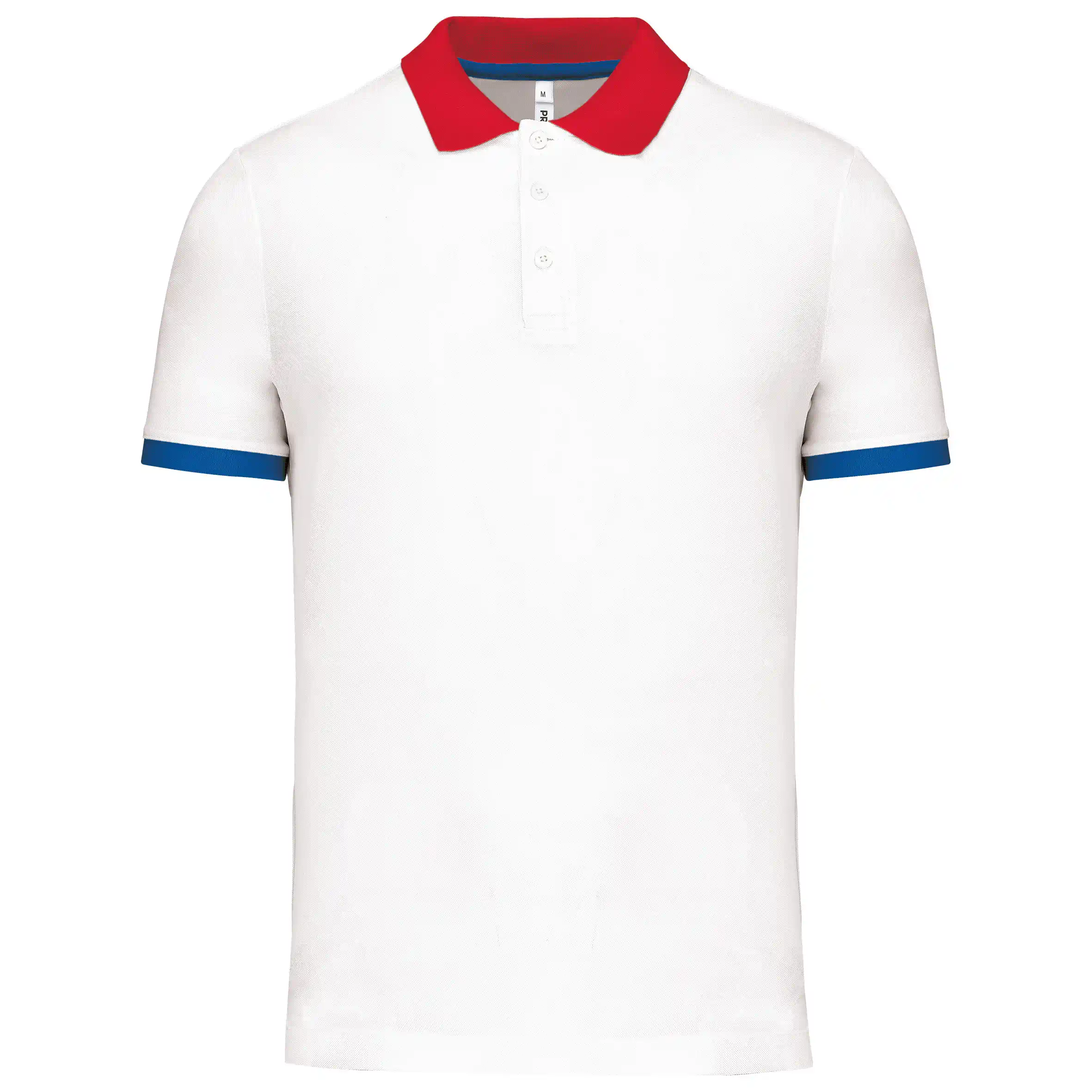 White / Red / Sporty Royal Blue