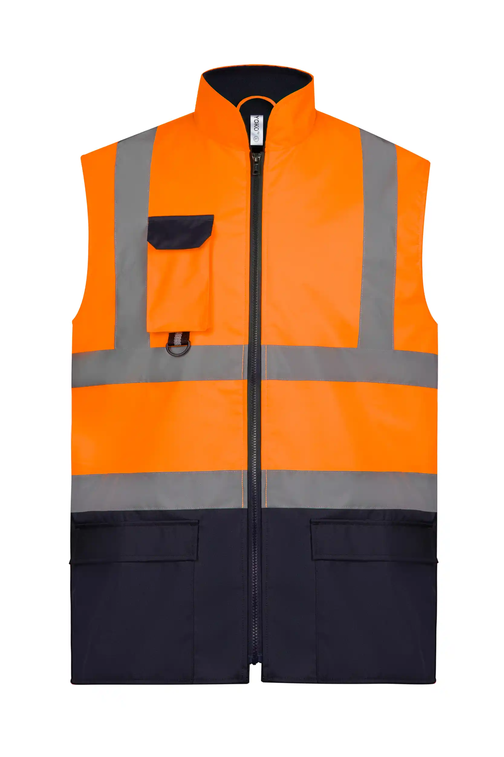 Yoko YHV005 - hi-vis-orange-navy