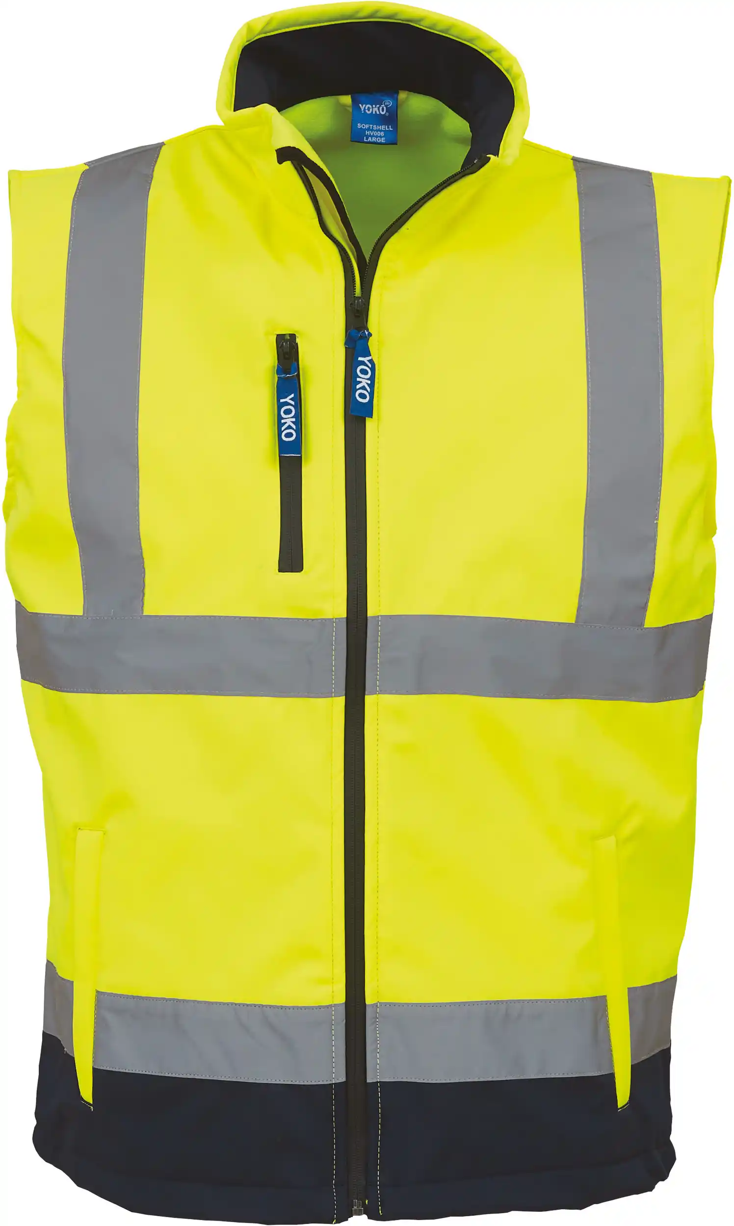 Yoko YHV006 - hi-vis-yellow-navy