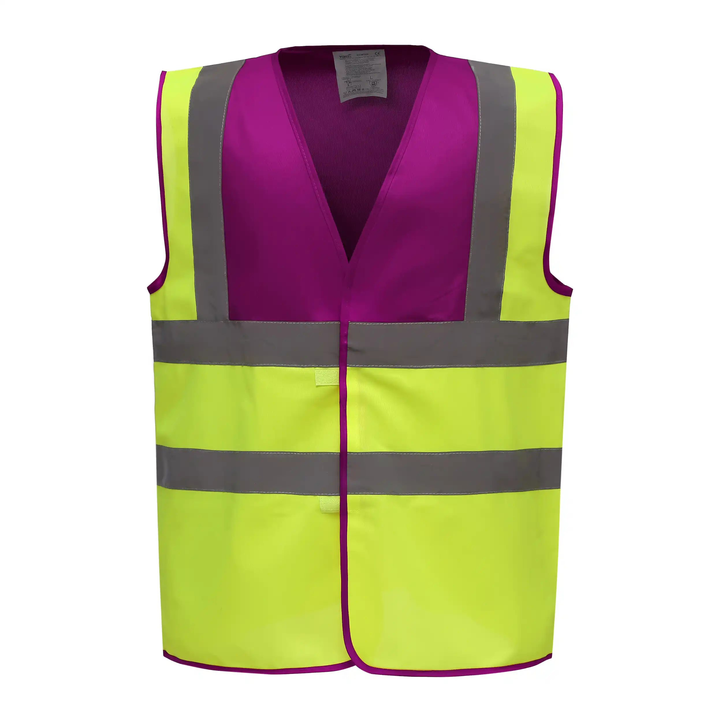 Raspberry / Hi Vis Yellow