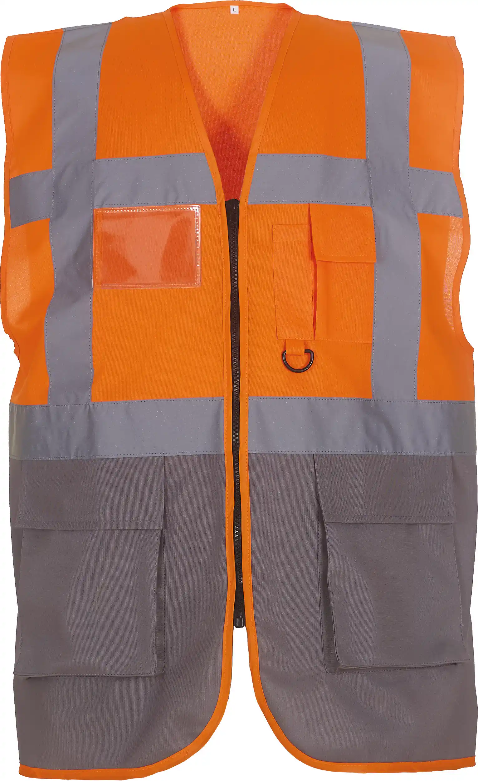 Yoko YHVW801 - hi-vis-orange-grey