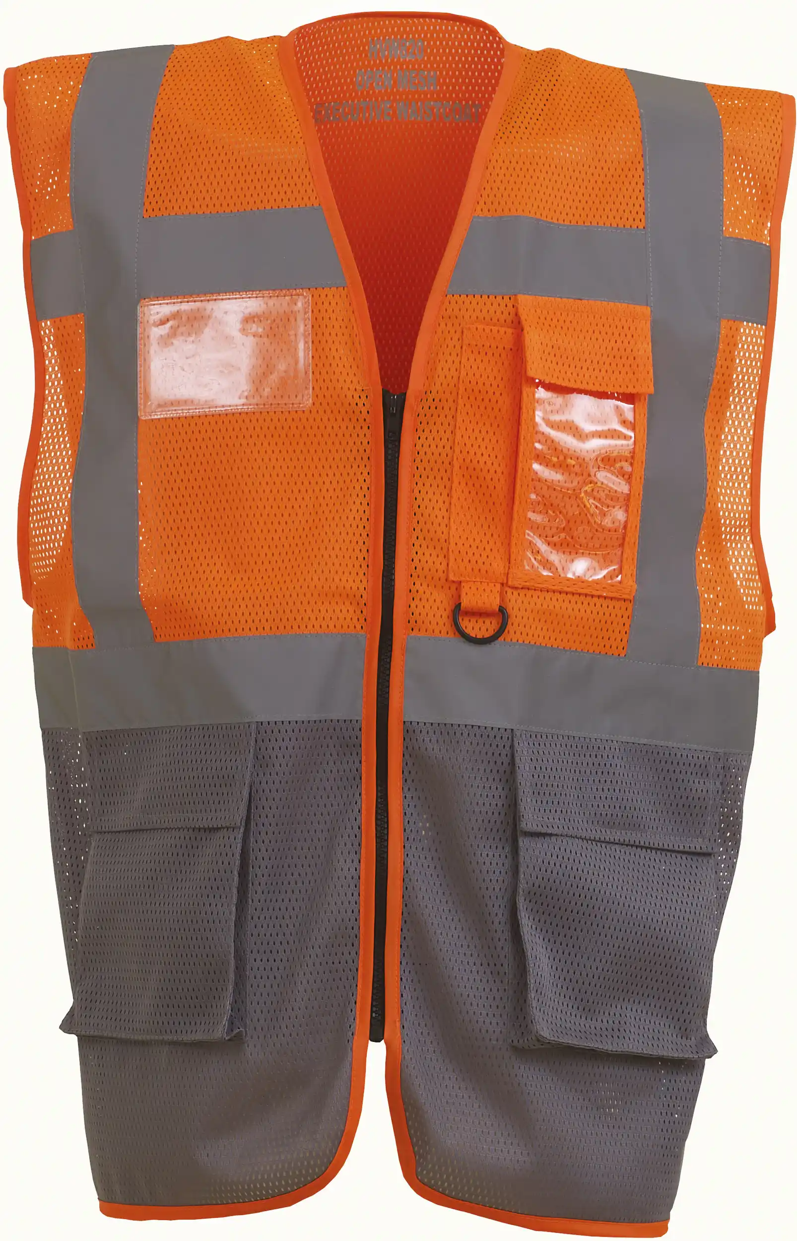 Yoko YHVW820 - hi-vis-orange-grey