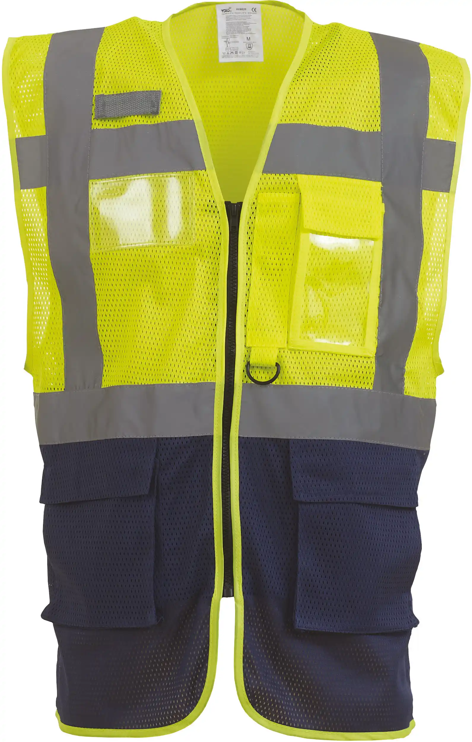 Yoko YHVW820 - hi-vis-yellow-navy